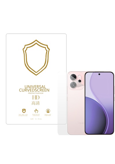 Oppo Reno 14f İle Uyumlu Full Tpu Nano Arka Ekran Koruma Filmi - Ekm102