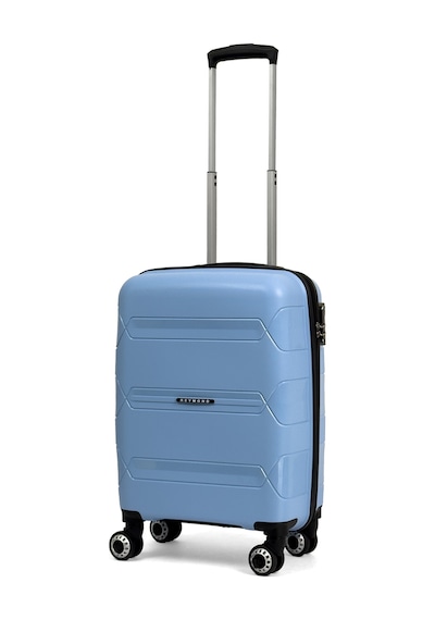 Reymond Luggage Lucas Polipropilen Kırılmaz Valiz, Kabin Boy Bebe Mavisi