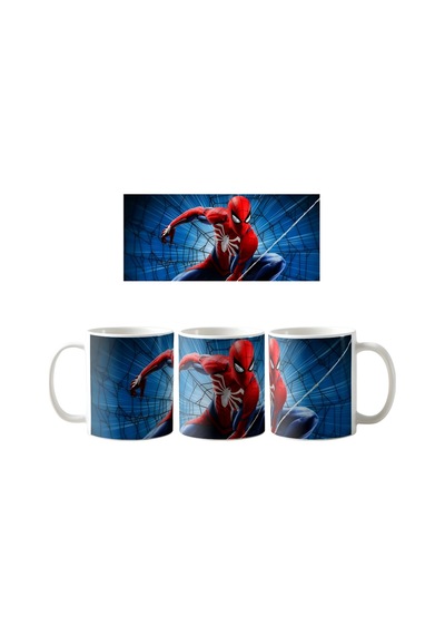 Spiderman Kupa Bardak Tek Adet K096 Çok Renkli