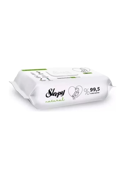 Sleepy Natural Yenidoğan Islak Bebek Bakım Havlusu 90 Adet