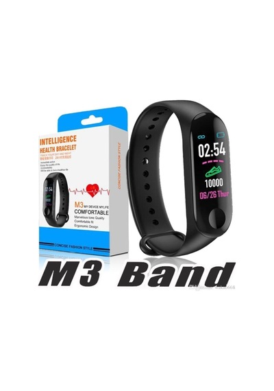M3 Bluetooth Akıllı Bileklik Saat Dijital Ekran Universal