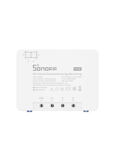 Sonoff Pow R3 25AH Akıllı Enerji Ölçer Röle