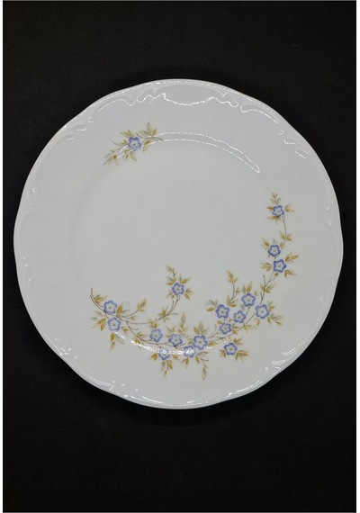 J-aeger Alman Vintage Porselen Pasta Tabağı 20 Cm Turkuaz