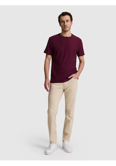 Cacharel Erkek Bordo Tişört 50328374-vr014 Kirmizi
