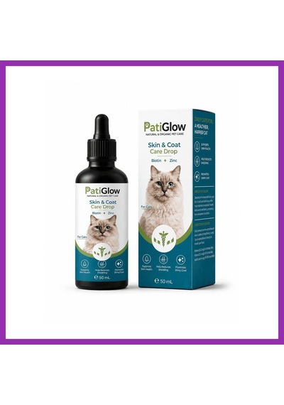 Patiglow Kedi Tüy Ve Deri Bakım Damlası 50 Ml Bty