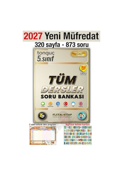 5. Sınıf 2027 Tüm Dersler Soru Bankası