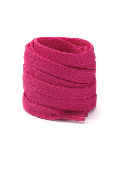 Kalzeno Spor Ayakkabı Bağcığı Yassı-converse Bağcığı-yassı Bağcık 120 Cm Fuşya