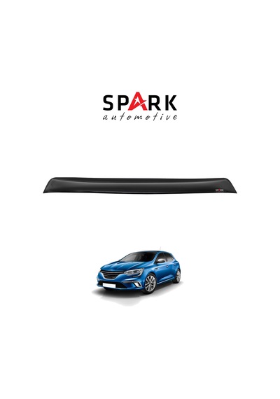 Renault Megane 4 2016- Yılı Ve Sonrası Uyumlu Arka Cam Spoyler