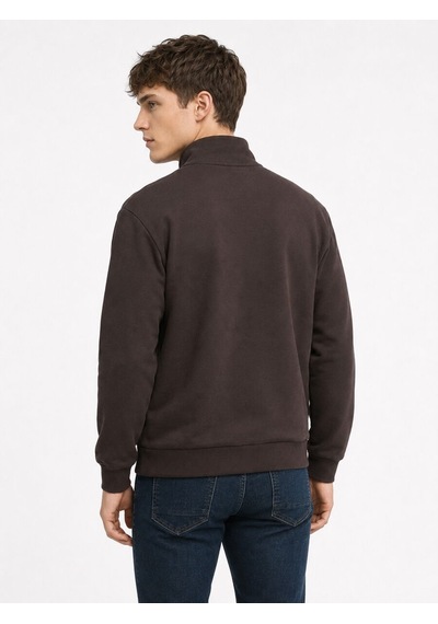 Loft Relax Fit Erkek Sweatshirt Lf2043726 Q1.v1 Kahverengi