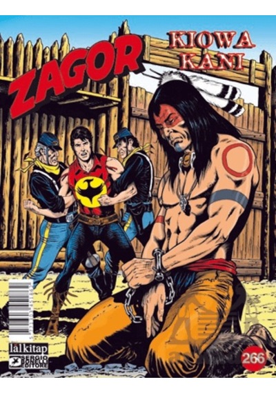 Zagor Sayı 266 Lal Kitap Jacopo Rauch