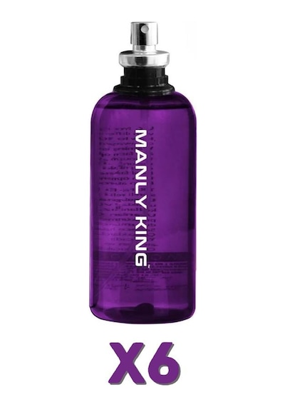 Manly King ﻿Erkek Parfüm EDC 6 x 125 ML