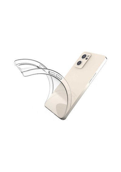 Kilifone - Oppo Reno 7 4g Uyumlu - Kılıf Şeffaf Soft Slim Fitt Süper Silikon Kapak - Şeffaf