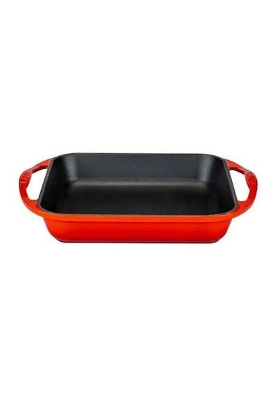 Chef 8 Parça Döküm Kırmızı Pişirme Seti
