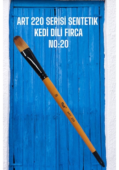 Art-220 Sentetik Kedi Dili Fırça N0:20