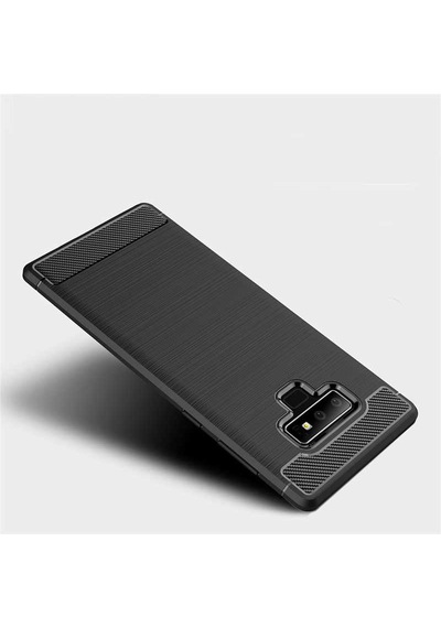 Galaxy Note 9 Kılıf Zore Room Silikon Kapak Gri
