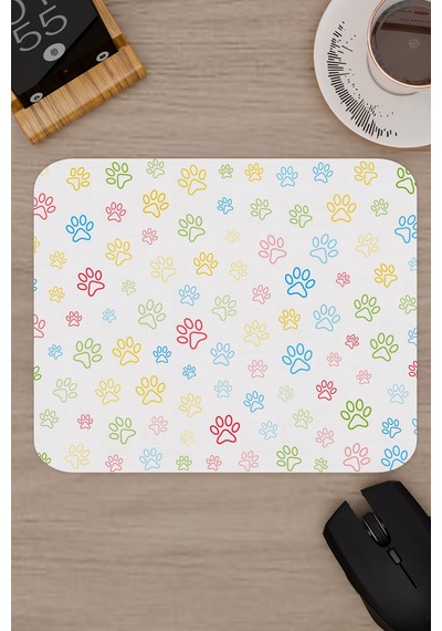Pati Kaymaz Dikişli Kauçuk Oyuncu Mousepad V1 - 22x18 Gaming Mouse Pad Fare Altlığı