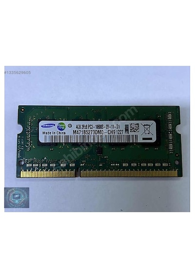Samsung 4gb Ddr3 Pc3 10600s Sorunsuz Ram