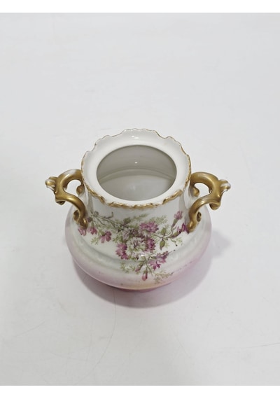 Limoges Minyatür Desen Porselen Şekerlik 12x10x9,5cm