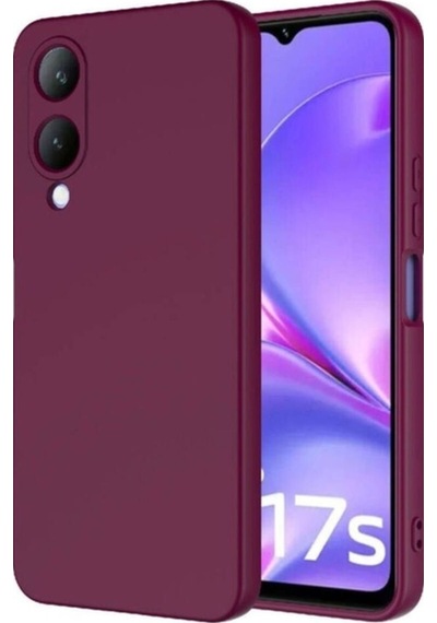 Vivo Y17s Kılıf Zore Mara Lansman Kapak Koyu Mor