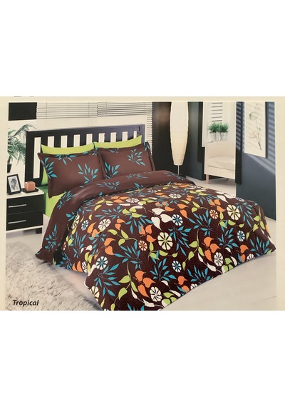 Sesli Home Tek Kişilik Complete Set Tropical