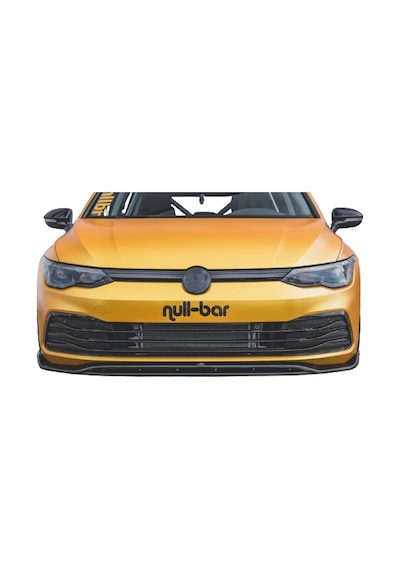 Volkswagen Golf 8 2021-2022 Ön Lip 2 Parça Plastik