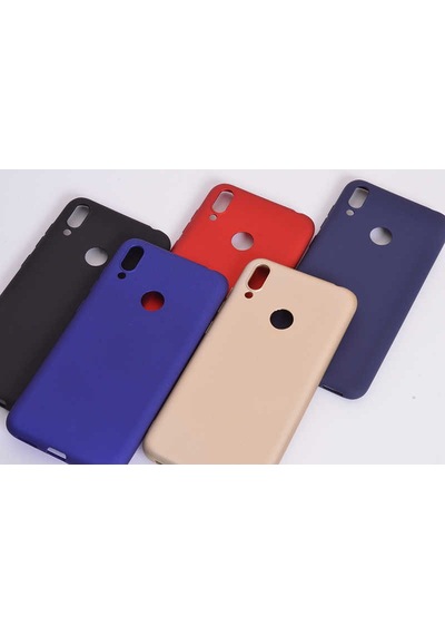 Huawei Y7 Prime 2019 Kılıf Zore Premier Silikon Kapak Siyah