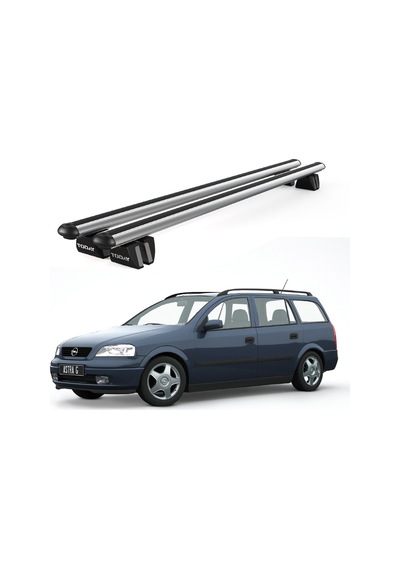 Pençe Opel Astra G Sw 1998-2004 Uyumlu Gri Ara Atkı Port Bagaj Tavan Barı