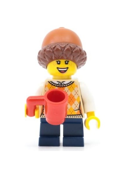Orjinal Lego Minifigür Autumn-themed Costume