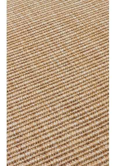 Bespoky Modern Düz Koridor Halısı Kilim Vizon Kahve