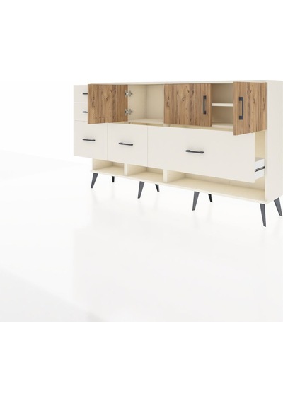 Arges Konsol 3 Raflı 5 Çekmeceli 3 Kapaklı 176x30x99 Aytaşı-çam/aytaşı Atlas Çam/aytası - Aytası Arges Konsol 3 Raflı 5 Çekmeceli 3 Kapaklı 176x30x99 Aytaşı-çam/aytaşı Atlas Çam/aytası - Aytası