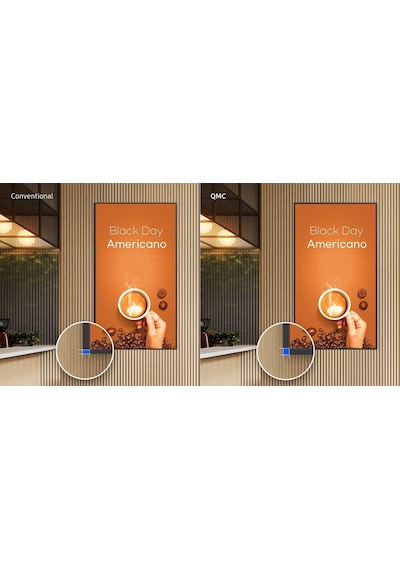 Samsung Uyumlu Lh43qmcebgcxtk 43 İnç Kristal Uhd 4k Digital Signage Ekran Qm43c