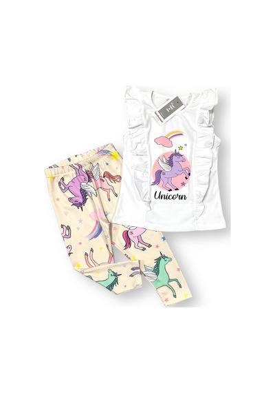 Mnk Baby & Kids Kız Çocuk Taytlı Takım Mnk0529 001