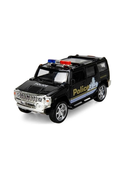 Işıklı Polis Jeep Model Arabalar 12 Cm