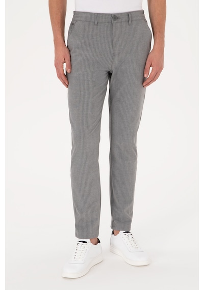 U.s. Polo Assn. Erkek Gri Pantolon Kanvas-chino 50311987-vr024 Grı