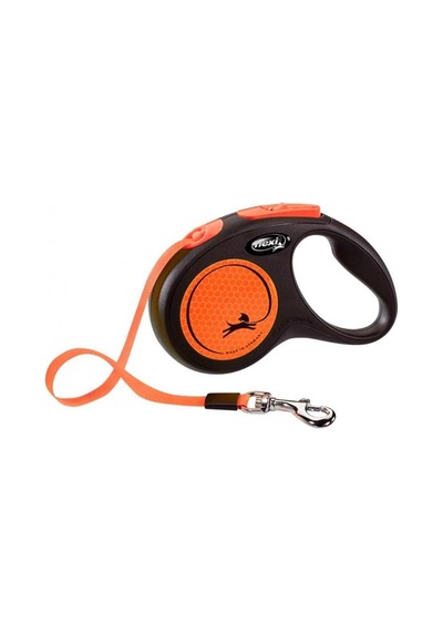 Flexi New Neon Otomatik Turuncu Serit Gezdirme S.5 Turuncu