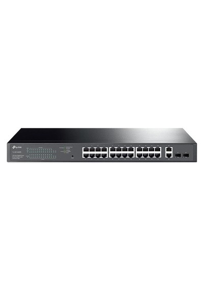 Tp-link Tp-lınk Tl-sg1428pe 24 Port Gıgabıt + 2xgıgabıt Rj45/sfp Uplınk Yönetilebilir 250w Poe Rackmount Swıtch