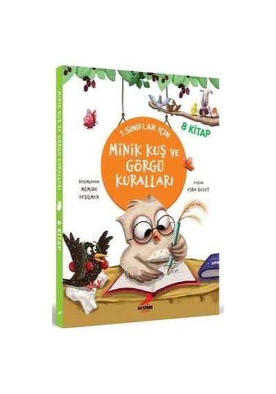 Minik Kuş Ve Görgü Kuralları (8 Kitap Takım) Erdem Çocuk