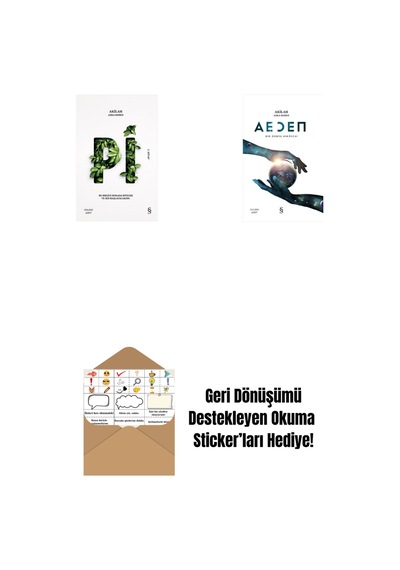 Pi + Aeden + Okuma Sticker'ları