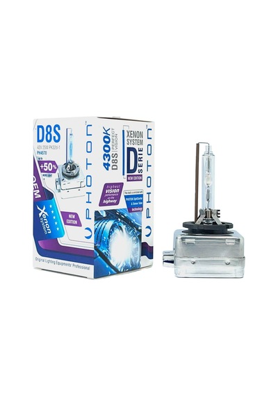 D8S 4300K +%50 Fazla Işık Xenon Ampul