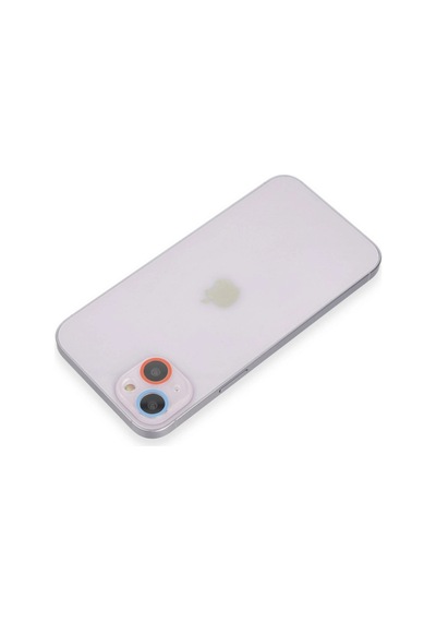 iPhone Uyumlu 13 Mini Renkli Kamera Lens Koruma Cam - Pembe-mavi Diğer