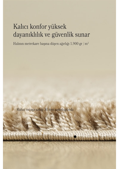 Modern Desensiz Bej Halı Salon Halısı Oturma Odası Halısı Çocuk Halısı Yumuşak Özel Ölçü Halı