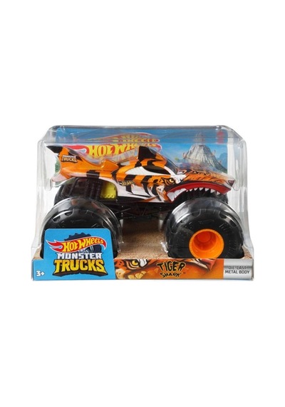 Hot Wheels Monster Trucks 1 24 Arabalar Tiger Shark