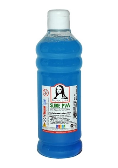 Monalisa Sıvı Yapıştırıcı Slime 500 ML Fosforlu Mavi Sl05-13