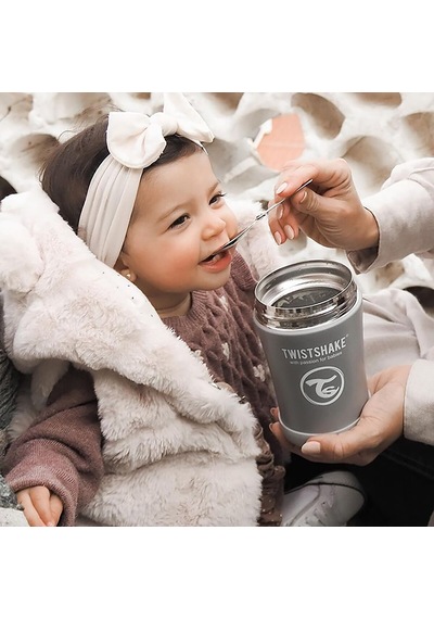 Twistshake Mama Termosu Gri 350 Ml Tws-dbd7518 TWS-DBD7518 Gri