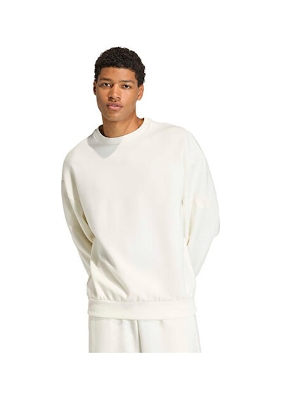 Adidas M Sl Sk Crew Erkek Günlük Sweatshirts Kf8585 Beyaz Beyaz