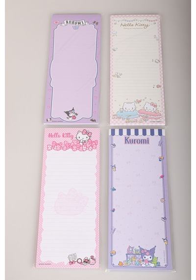 Dekomus İle Lisanslı Yeni Sezon Kuromı Ve Hello Kıtty 9x22 Cm Block Note 2'lisi Altın