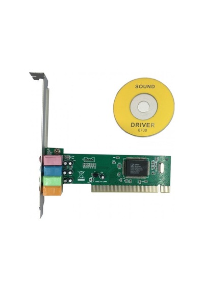Pcı Ses Kartı Cmı8738 Chipsetli 5 Kanal 4.1 Pc İçin Pcı Ses Kartı