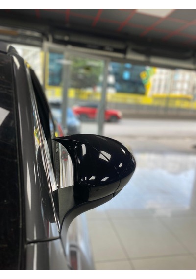 Egea Cross Batman Ayna Kapağı Piano Black Plastik