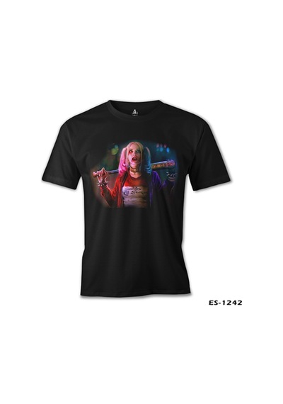 Suicide Squad - Daddy'S Mons Siyah Erkek Tshirt