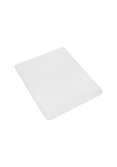 Beyaz Dikdörtgen Bilgisayar Notebook Bileklik Destekli Ergonomik Optik Mouse Pad 19x23